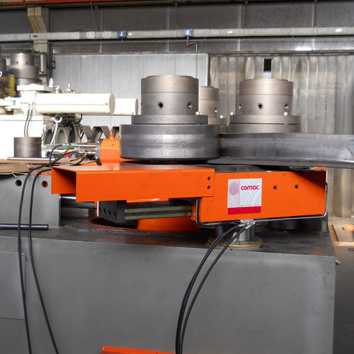 Máquina curvadora hidráulica - 313 - COMAC Srl - de perfiles / con 3 rodillos motores / horizontal