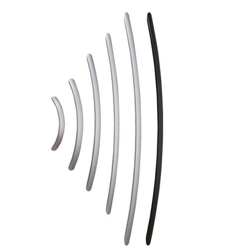 Manilla de puerta - SOR series - SUGATSUNE KOGYO CO., LTD. - para máquina / de aluminio / curvada