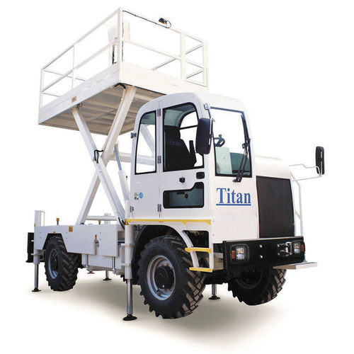 Plataforma elevadora de tijera móvil - MP2x3 - Titan Makina Ltd. Sti. - diésel / para mina subterránea