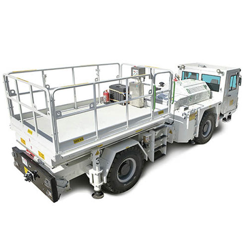 Plataforma elevadora de tijera móvil - BMP2x3  - Titan Makina Ltd. Sti. - diésel / para mina subterránea