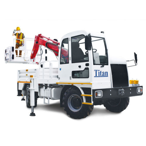 Cesta articulada montada sobre camión - SP1500 - Titan Makina Ltd. Sti. - diésel / para aplicaciones mineras