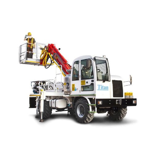 Vehículo utilitario para mina subterránea - EC2x350  - Titan Makina Ltd. Sti. - diésel