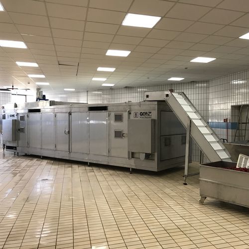 Secador de aire caliente - FCD series - GOME HDS Srl - continuo / para la industria agroalimentaria