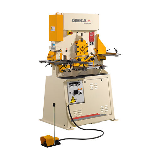 Cizalla punzonadora semiautomática - BENDICROP 50 - GEKA - hidráulica / de barras / de chapa