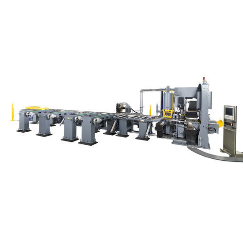 Línea de punzonado para CNC - ALFA 500/150 - GEKA - hidráulica / de barras / para perfiles planos