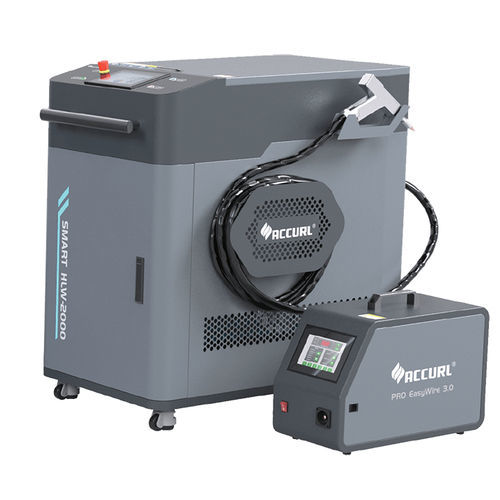 Máquina de soldar láser - SMART HLW series - Accurl Machine Tools - láser de fibra / automática / con ruedas