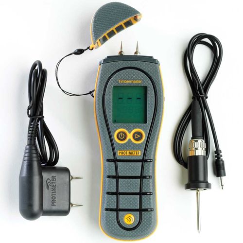 Humidímetro para madera - TimberMaster® - PROTIMETER - con sonda de penetración larga / con visualizador digital / portátil de mano