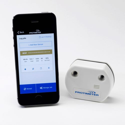 Registrador de datos de temperatura - BLE® - PROTIMETER - de humedad / de humedad relativa / de humedad