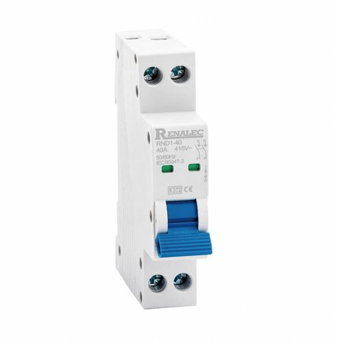 Seccionador manual - RND1-40 - WENZHOU RENA ELECTRIC CO.,LTD - de baja tensión / 4 polos / 2 polos