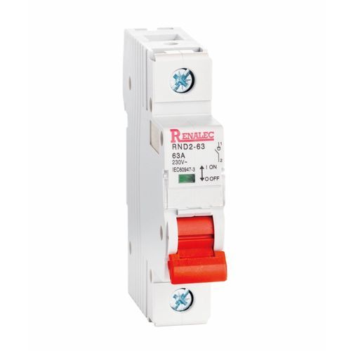 Seccionador manual - RND2-63 - WENZHOU RENA ELECTRIC CO.,LTD - de baja tensión / unipolar / 4 polos