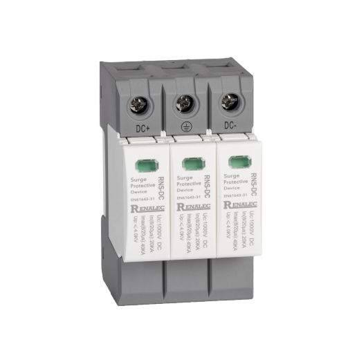 Protector de sobretensión clase II - SPD - WENZHOU RENA ELECTRIC CO.,LTD - para alimentación eléctrica / 2 polos / 3 polos