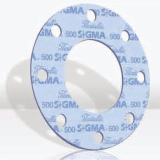 Lámina de junta de PTFE - Sigma 500 - Flexitallic - con brida / para aplicaciones químicas