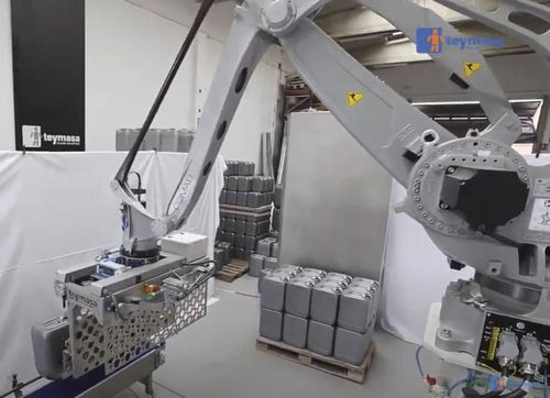 Despaletizador automático - TEYMASA - robotizado / para barriles / para la industria alimentaria