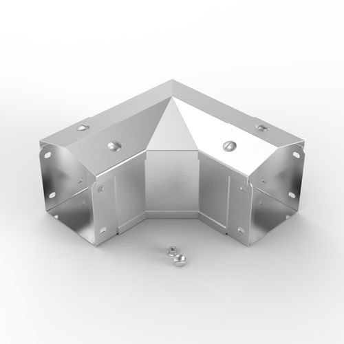 Canaleta de cableado - AL-S21 75-75 - Electrix International Ltd - de acero inoxidable pulido / modular / rígida