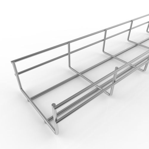 Bandeja portacable de entramado - BASK TRAY 50 304 - Electrix International Ltd - de acero inoxidable