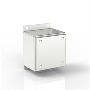 Caja para riel DIN - SL-TCE20-S316 BK  - Electrix International Ltd - cuadrada / de acero inoxidable / para la industria farmacéutica