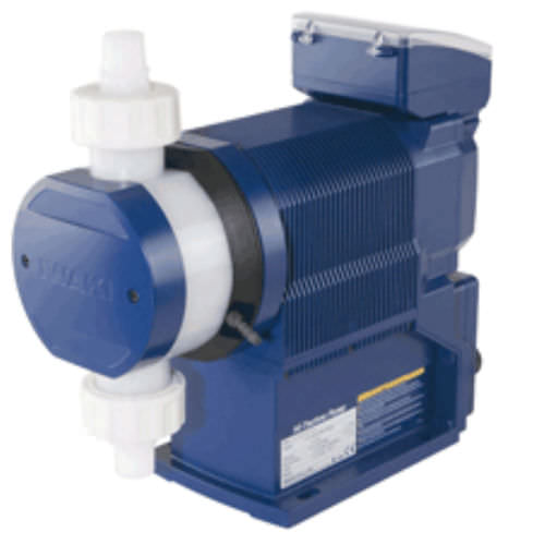 Bomba de membrana - IX-C/D series - IWAKI Europe GmbH - para productos químicos / con motor brushless DC / estacionaria