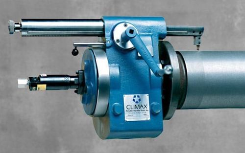 Torno manual - PL3000 - CLIMAX - horizontal / portátil / para mecanizado de ejes