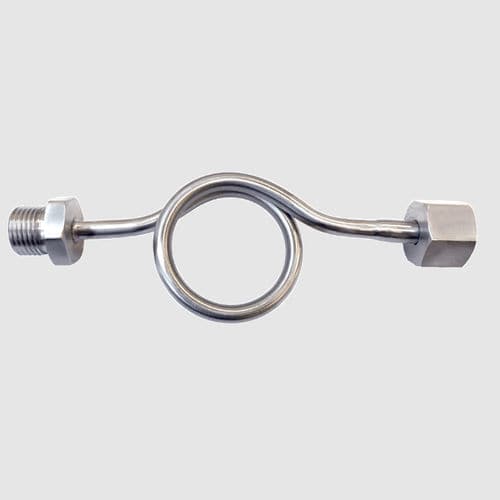 Sifón para manómetro - M0902 series  - GESA TERMOMETROS - de acero inoxidable