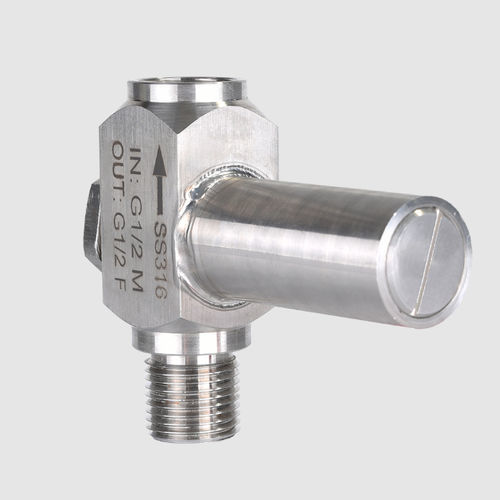 Limitador de presión para gas - M0901PN600BR2HR2MA6 - GESA TERMOMETROS - monoetapa / de acero inoxidable / Viton®