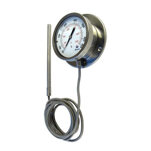 Termómetro bimetálico - D31D100BP series - GESA TERMOMETROS - de expansión de gas / de esfera / °C