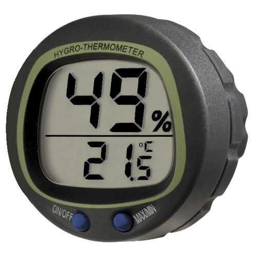 Higrómetro industrial - 810-180 series - GESA TERMOMETROS - con pantalla LCD / portátil / montado en panel