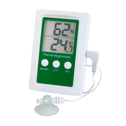 Higrómetro industrial - 810-155 series - GESA TERMOMETROS - con pantalla LCD / portátil / temperatura