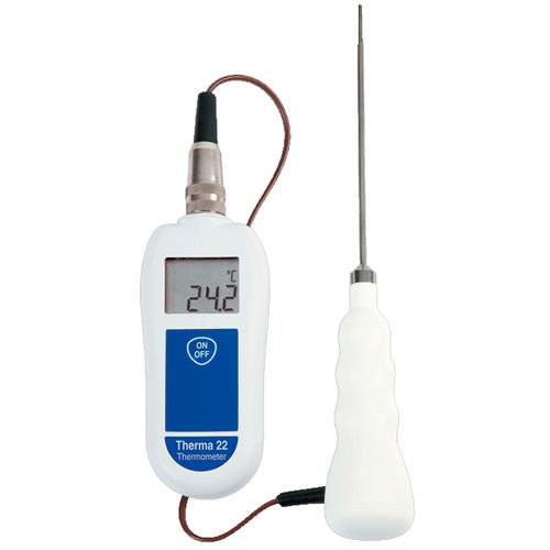 Termómetro con termistores - 227-022 series - GESA TERMOMETROS - de termopar / con pantalla LCD / compacto