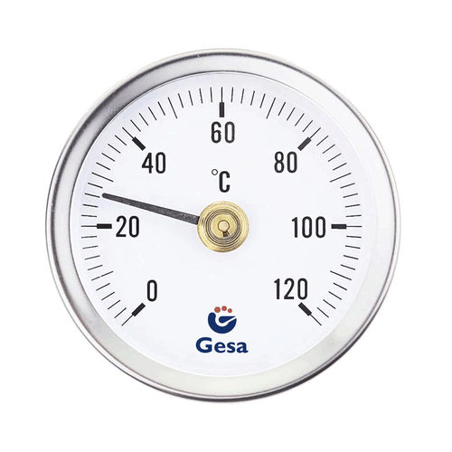 Termómetro bimetálico - D61 series - GESA TERMOMETROS - de esfera
