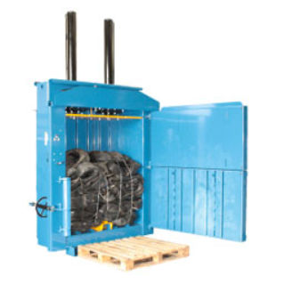 Prensa de balas para cartón - Ceco 550HD - Ceco Equipment Ltd - para papel / para plástico / para residuos