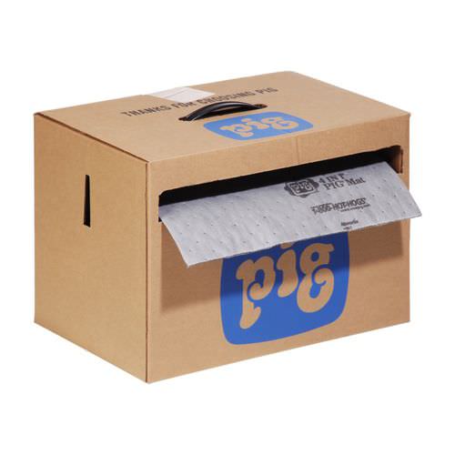 Absorbente de tipo bayeta - MAT284 - New Pig - rollo / de aceite / de agua
