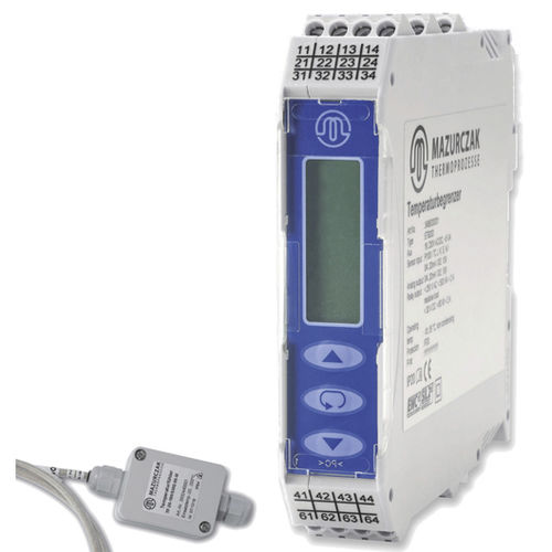 Controlador y limitador de temperatura digital - ETB200 - Galvatek - de refrigeración / de calor / en riel DIN