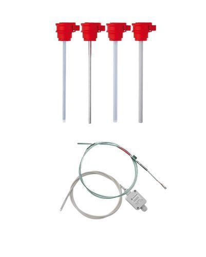Sensor de temperatura RTD - TF - Galvatek - de resistencia de platino / Pt100 / de inmersión