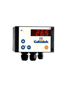 Termostato electrónico - Minibox-2M02 - Galvatek - PTC / programable / relé