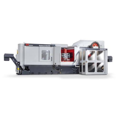 Máquina transfer lineal - ME1+DS200 - Trevisan macchine utensili - CNC / 6 posiciones / de torno