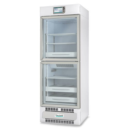 Frigorífico congelador de laboratorio - VISION 2T 500 TOUCH - C.F di Ciro Fiocchetti& C.s.n.c. - para vacunas / de tipo armario / con 2 puertas