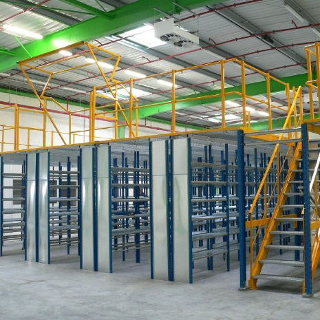 Sistema de estanterías para depósito de almacenamiento - SAAR LAGERTECHNIK GmbH - con tablas / para cargas pesadas / con altillo