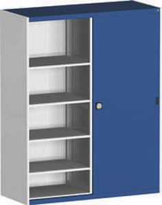 Armario de almacenamiento - 402 series - bott - de suelo / con estantes / de puertas correderas