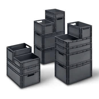 Cajón de polipropileno - Euroboxes series - bott - para almacenamiento / de transporte / normalizado
