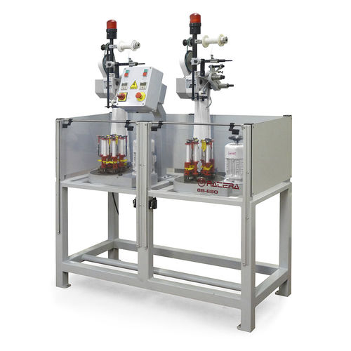 Máquina de trenzado para sutura quirúrgica - 8/80Double  - TALLERES RATERA SA - vertical / para uso médico