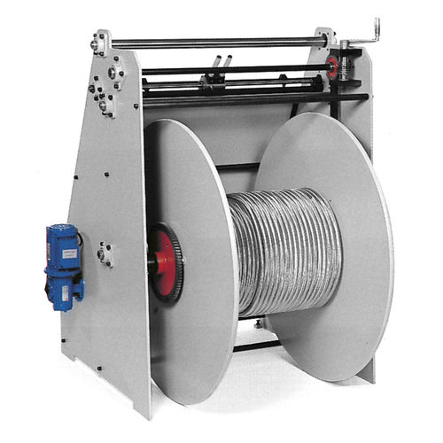 Enrollador-bobinador de bobinas - TALLERES RATERA SA - para hilos / motorizado / para máquina de fabricación de cables