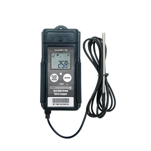 Data logger de temperatura - TempU06L100 - Tzone Digital Technology Co., Ltd. - USB / bluetooth / Pt100