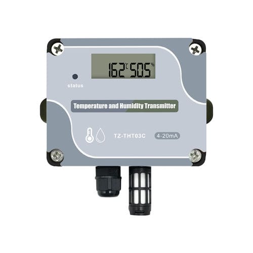 Sensor de temperatura y de humedad relativa - THT03C - Tzone Digital Technology Co., Ltd. - de inserción / para montaje en superficie / 4-20 mA