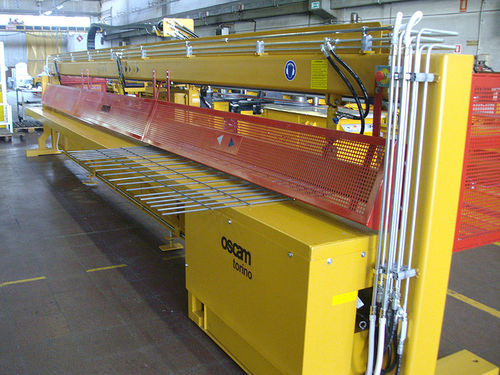Cizalla para entramados electrosoldados - TB - Oscam - guillotina / de alta productividad