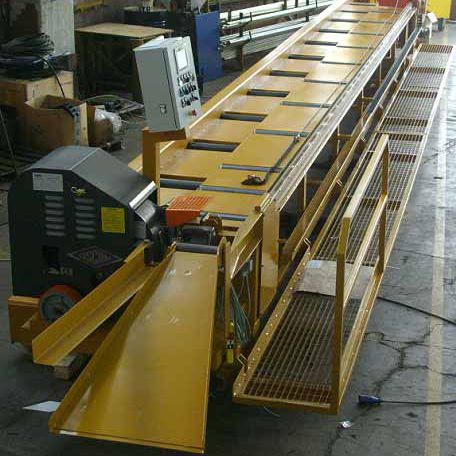 Máquina de corte para hierro - D 50 - Oscam - con comando numérico / semiautomática / de rodillos