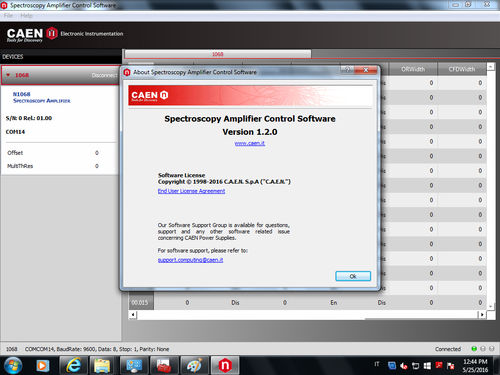 Software de gestión - CSA - CAEN Spa - de interfaz / de mando / de control