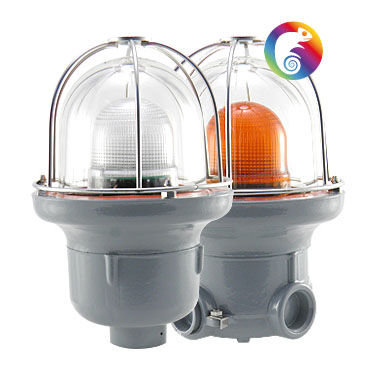 Avisador luminoso de destellos - TEX Series - TEXELCO S.r.l. - permanente / LED / 24 V CA