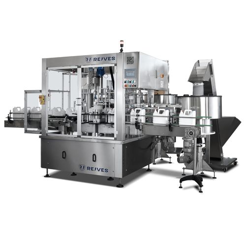 Tapadora-enroscadora automática - TM-PF - Rejves Machinery S.r.l - rotativa / de presión / para botellas