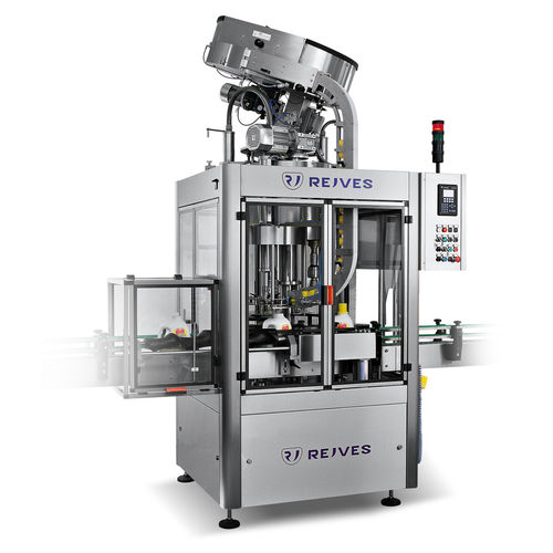 Tapadora-enroscadora rotativa - TR-PF - Rejves Machinery S.r.l - automática / modulable / no especificado