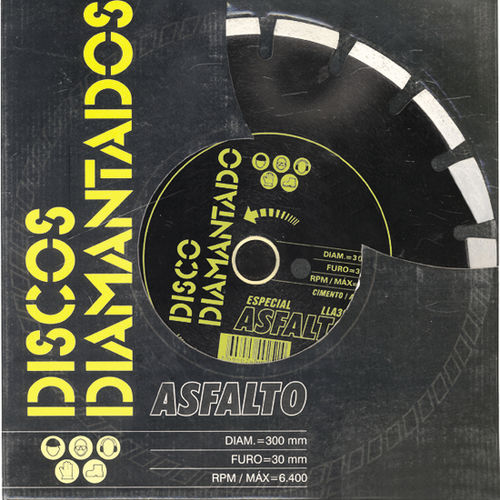 Disco tronzador para hormigón - SIRL SA - adiamantado